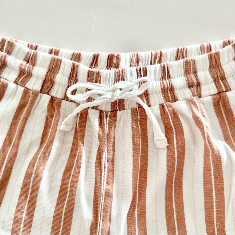 | billabong • road trippin light brown striped short • small | - Picture 7 of 13